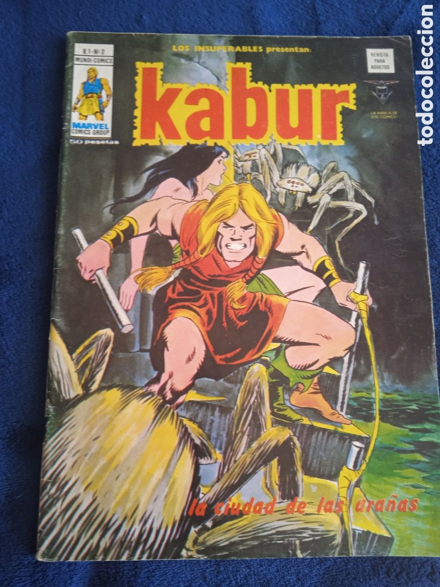 C&oacute;mics: LOS INSUPERABLES PRENTA VOL 1. N&ordm; 2 - KABUR - EDITA : VERTICE