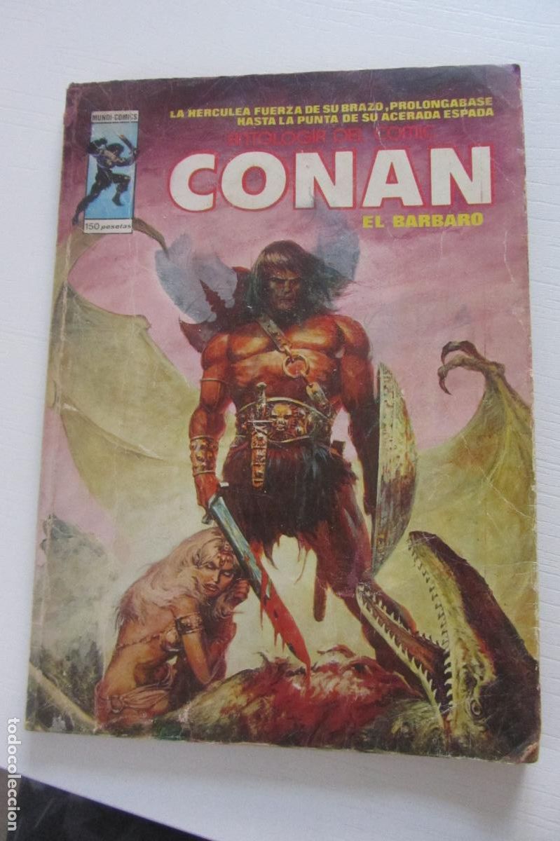 C&oacute;mics: ANTOLOGIA DEL COMIC CONAN EL BARBARO N&ordm; 15 MUNDI COMICS VERTICE ARX218