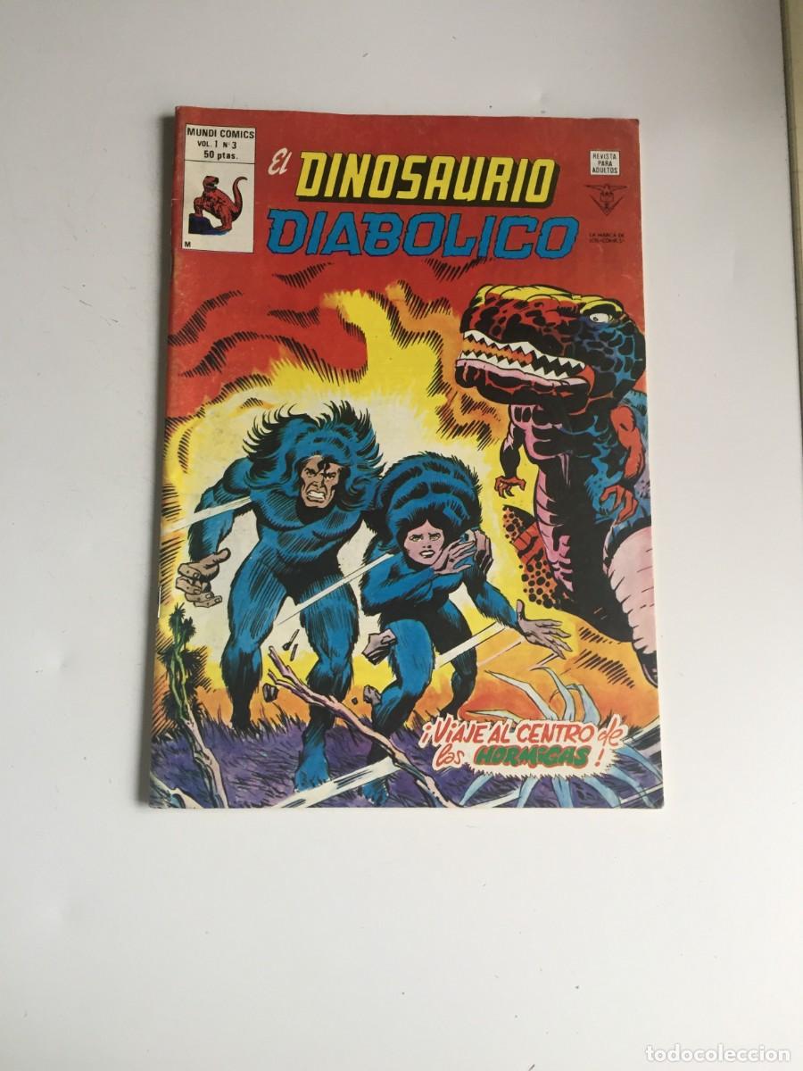 C&oacute;mics: TEBEO EL DINOSAURIO DIAB&Oacute;LICO N&ordm; 3 DE MUNDI COMIC EL DE LAS FOTOS -VER TODOS MIS TEBEOS.