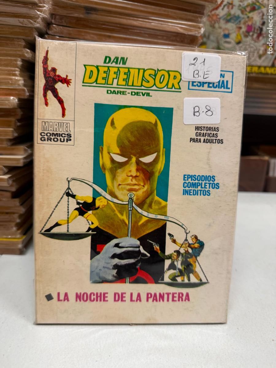C&oacute;mics: DAN DEFENSOR EDITORIAL VERTICE NUMERO 21
