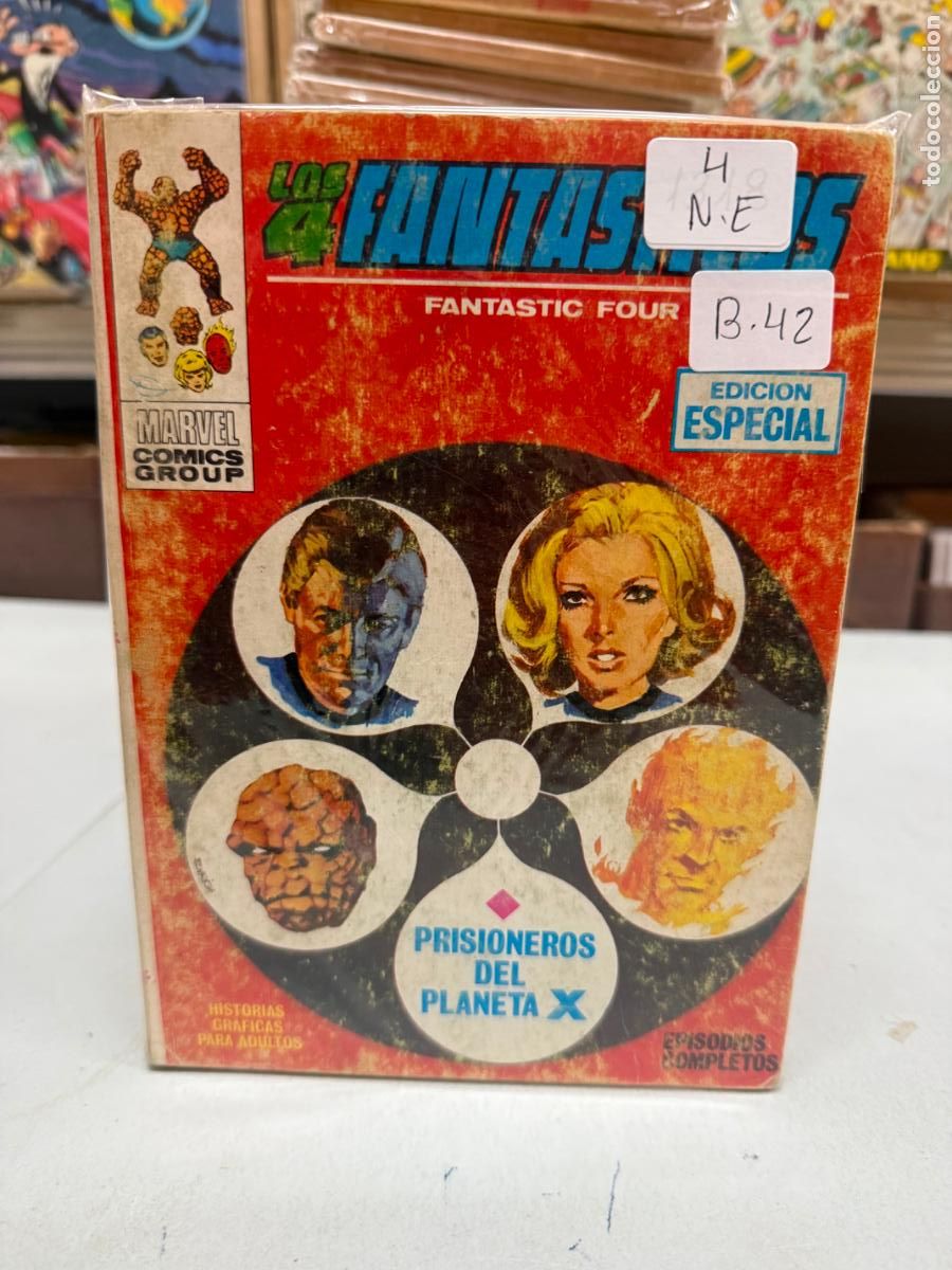C&oacute;mics: LOS 4 FANTASTICOS EDITORIAL VERTICE NUMERO 4 - Foto 1