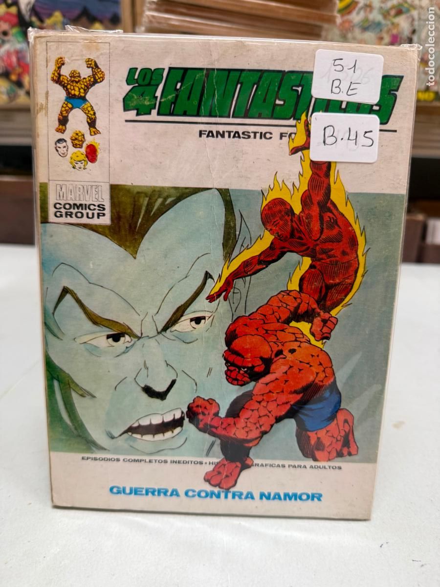 Comics : LOS 4 FANTASTICOS EDITORIAL VERTICE NUMERO 51