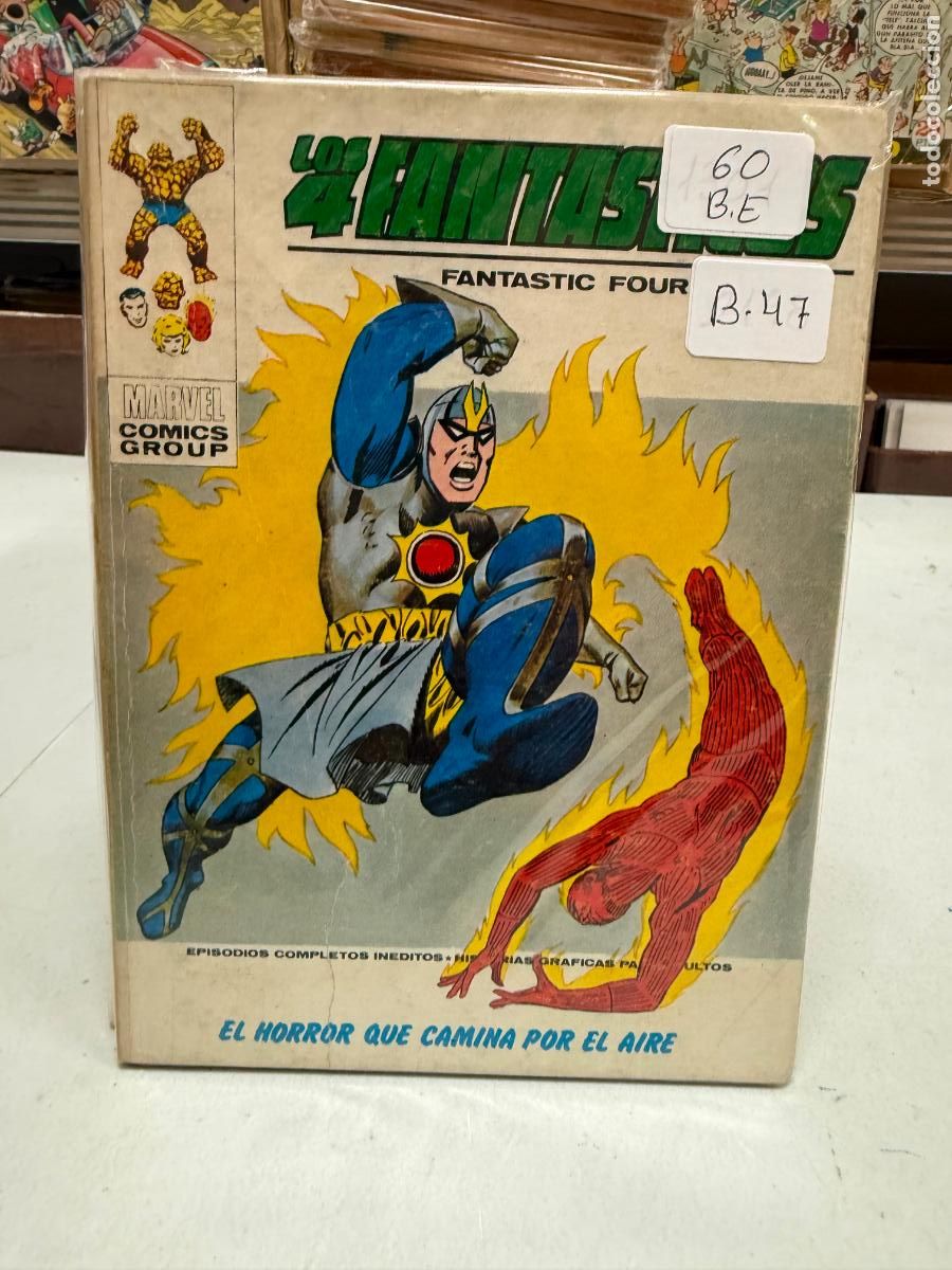 Comics: LOS 4 FANTASTICOS EDITORIAL VERTICE NUMERO 60