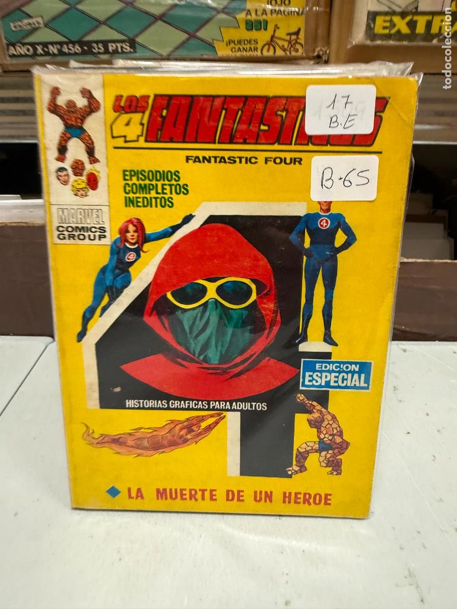 C&oacute;mics: LOS 4 FANTASTICOS EDITORIAL VERTICE NUMERO 17