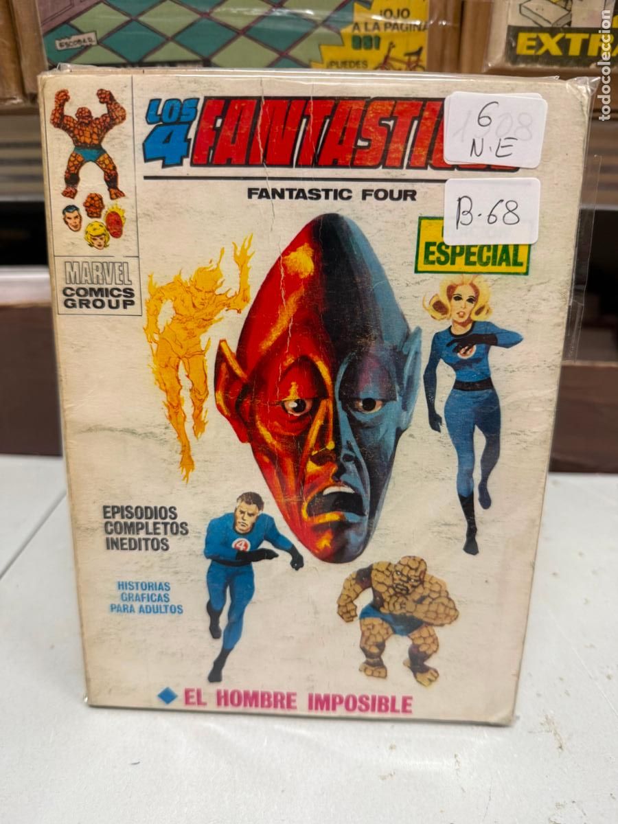 C&oacute;mics: LOS 4 FANTASTICOS EDITORIAL VERTICE NUMERO 6