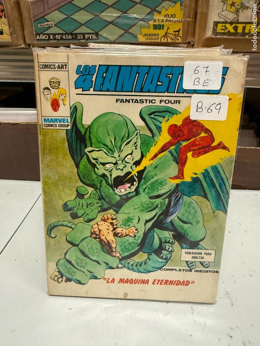 C&oacute;mics: LOS 4 FANTASTICOS EDITORIAL VERTICE NUMERO 67
