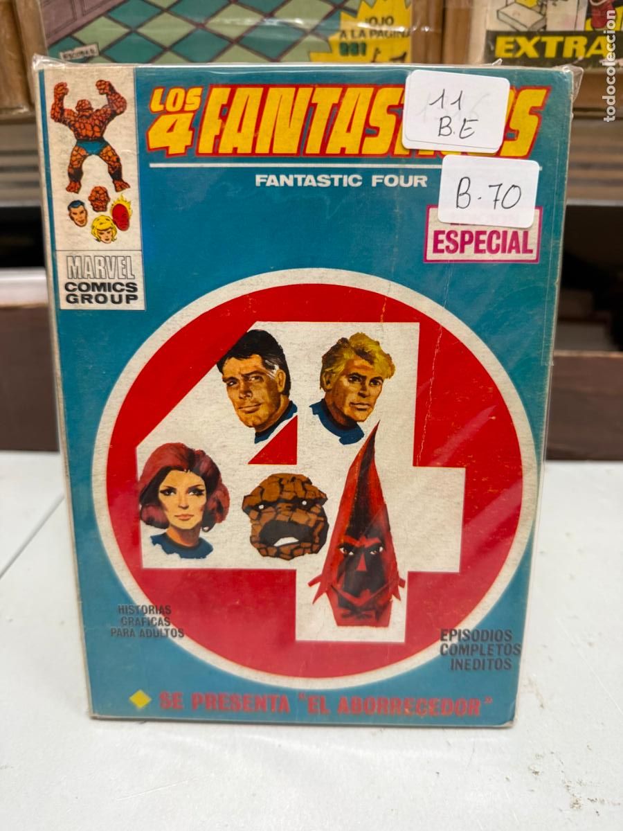C&oacute;mics: LOS 4 FANTASTICOS EDITORIAL VERTICE NUMERO 11