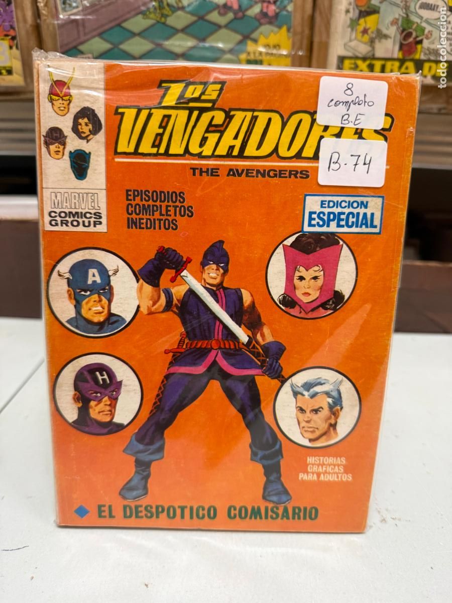 C&oacute;mics: LOS VENGADORES EDITORIAL VERTICE NUMERO 8