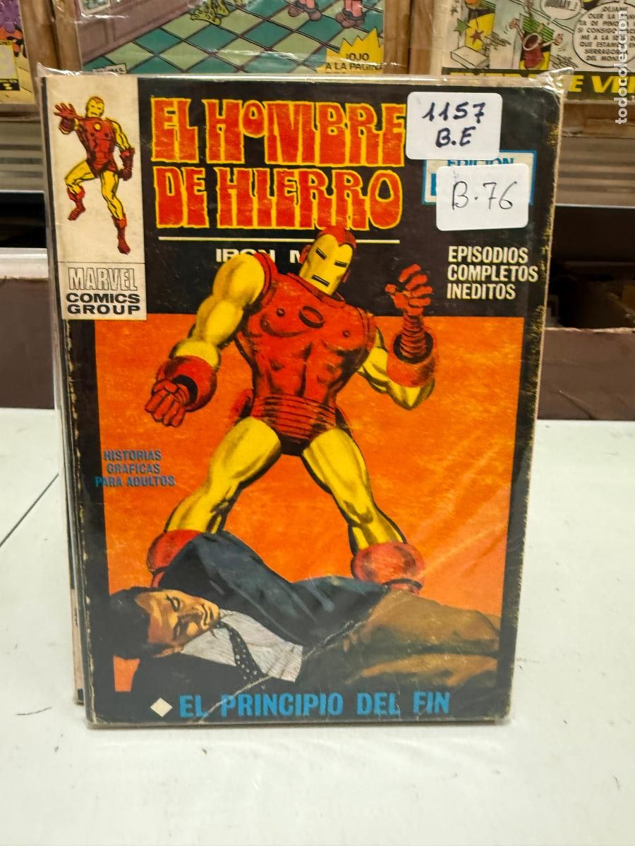 C&oacute;mics: HOMBRE DE HIERRO EDITORIAL VERTICE NUMERO 7 - Foto 1