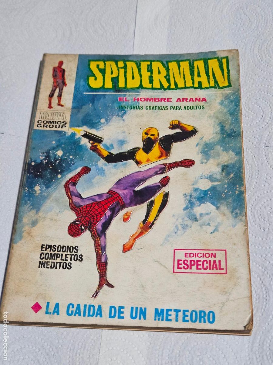 C&oacute;mics: SPIDERMAN EL HOMBRE ARA&Ntilde;A - N&ordm; 14 - LA CAIDA DE UN METEORO - VERTICE - V.1 - TACO - LEER DESCRIPCION