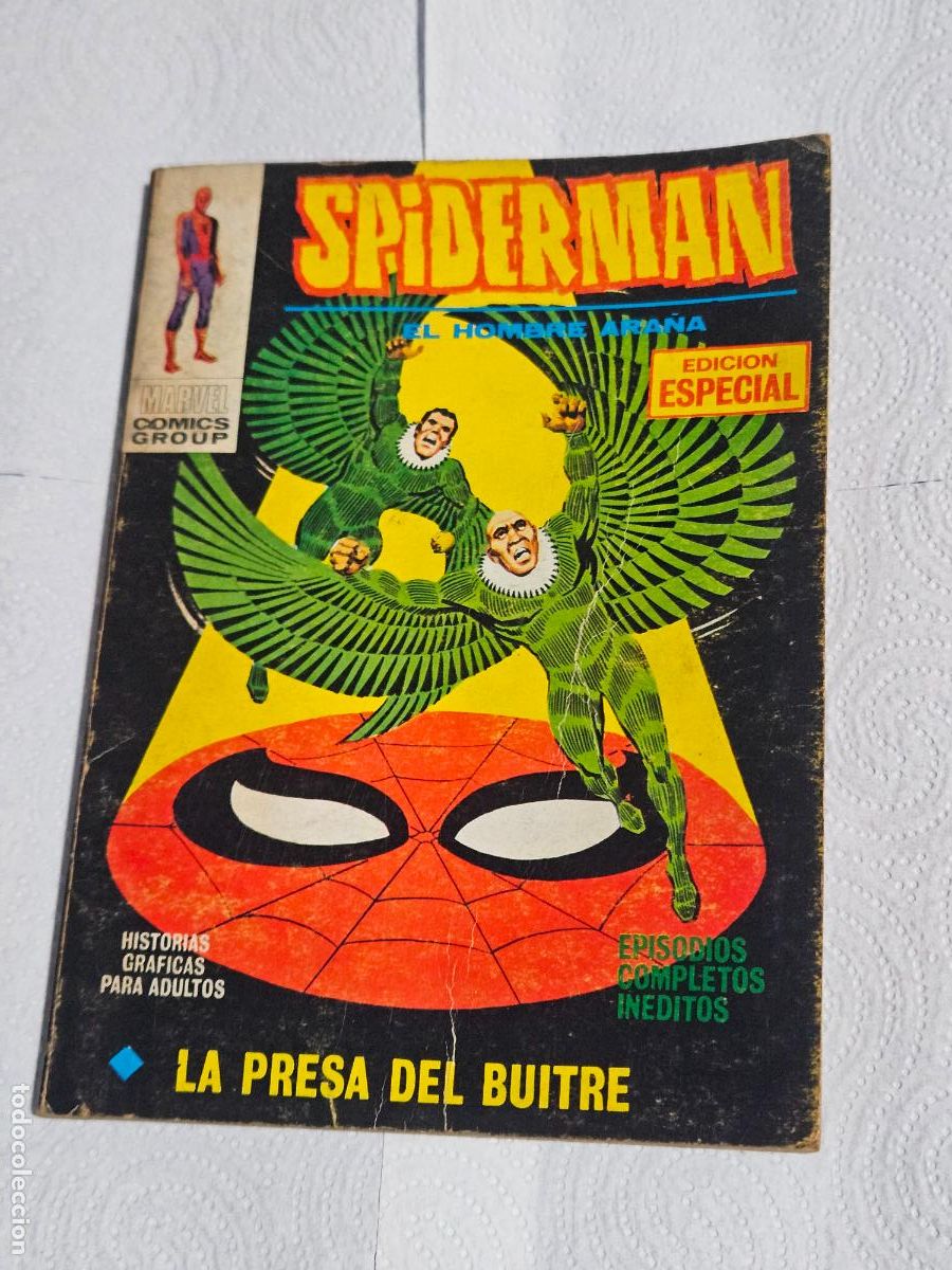 C&oacute;mics: SPIDERMAN EL HOMBRE ARA&Ntilde;A - N&ordm; 26 - LA PRESA DEL BUITRE - VERTICE - V.1 - TACO - LEER DESCRIPCION