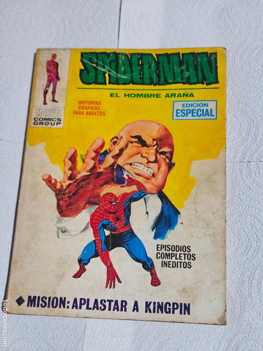 C&oacute;mics: SPIDERMAN EL HOMBRE ARA&Ntilde;A - N&ordm; 28 - MISION APLASTAR A KINGP&Igrave;N - VERTICE - V.1 - TACO - LEER DENTRO