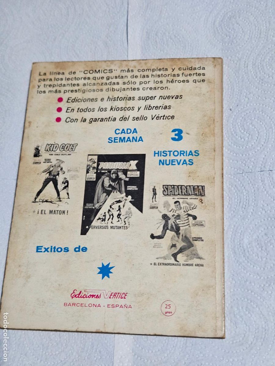C&oacute;mics: EDICIONES VERTICE 2 PISTOLAS KID N 10 LA BANDA DE EL PUMA - Foto 4
