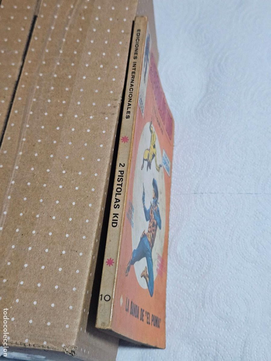 C&oacute;mics: EDICIONES VERTICE 2 PISTOLAS KID N 10 LA BANDA DE EL PUMA - Foto 5