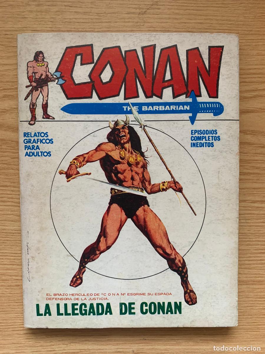 Comics: Conan Vol. 1 n&ordm;s 1, 2, 3, 7, 8, 9, 10, 11, 12, 13, 14, 15, 16, 17 y 18 - Faltan 4, 5 y 6