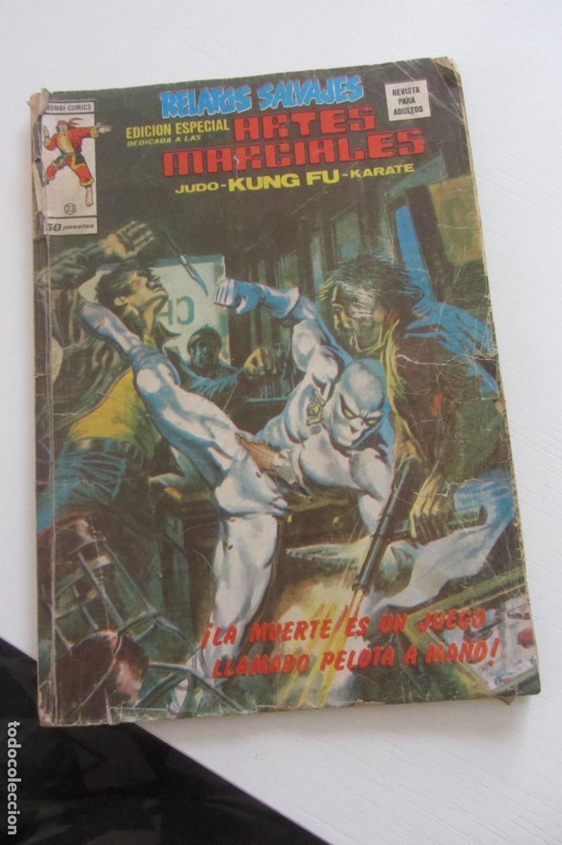 C&oacute;mics: REVISTA RELATOS SALVAJES N&ordm; 23 EDICION ESPECIAL ARTES MARCIALES TIGRE BLANCO VERTICE ARX233