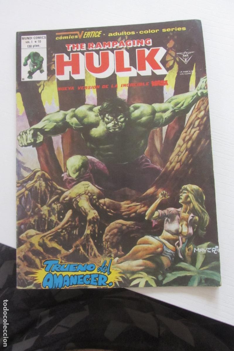 C&oacute;mics: THE RAMPAGING HULK - V 1 - N&deg; 10 - TRUENO DEL AMANECER - VERTICE ARX233