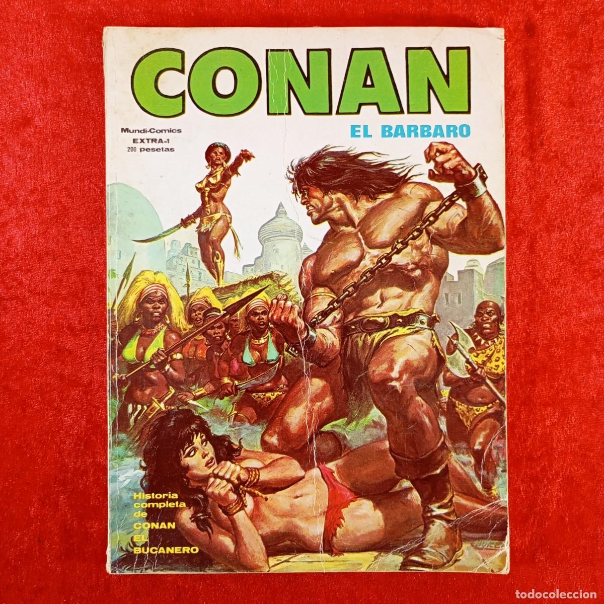 Comics : CONAN EL BARBARO - RELATOS SALVAJES - MUNDI COMICS - EDICIONES VERTICE - EXTRA 1 / 1817