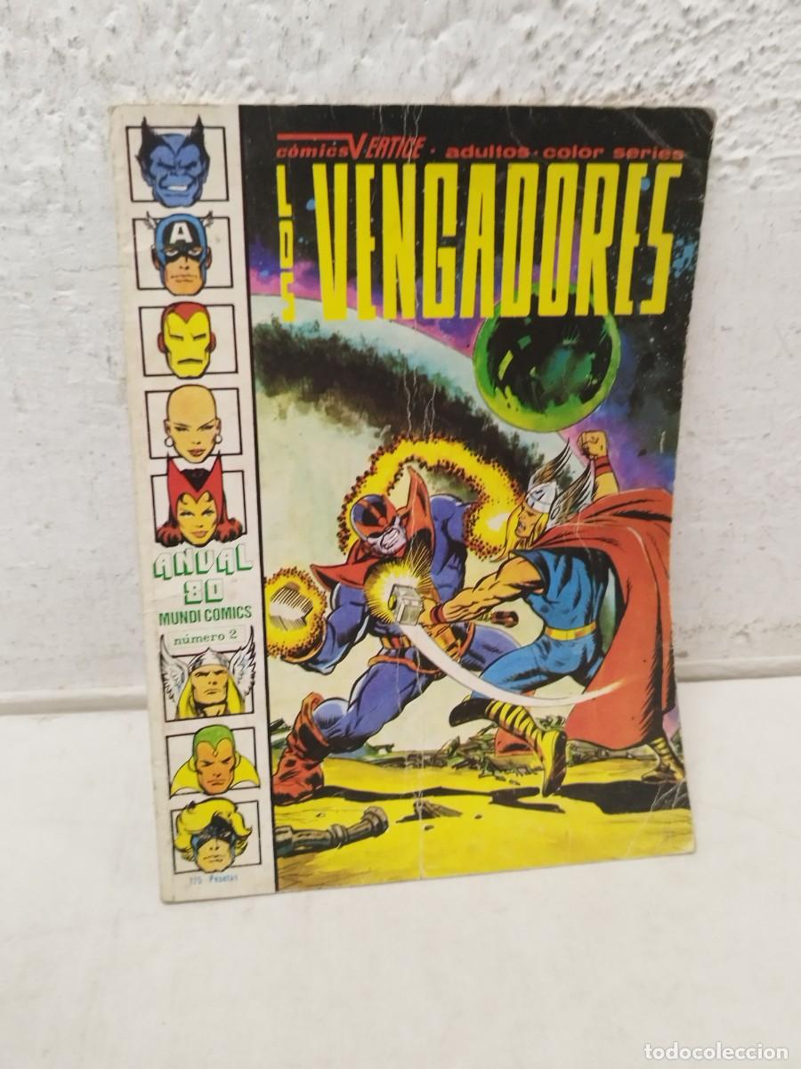 C&oacute;mics: Comic Los Vengadores - Anual 80. N&ordm;2 mundi comics. Contenido Avengers Annual volumen 1 #6 y #7. USA.