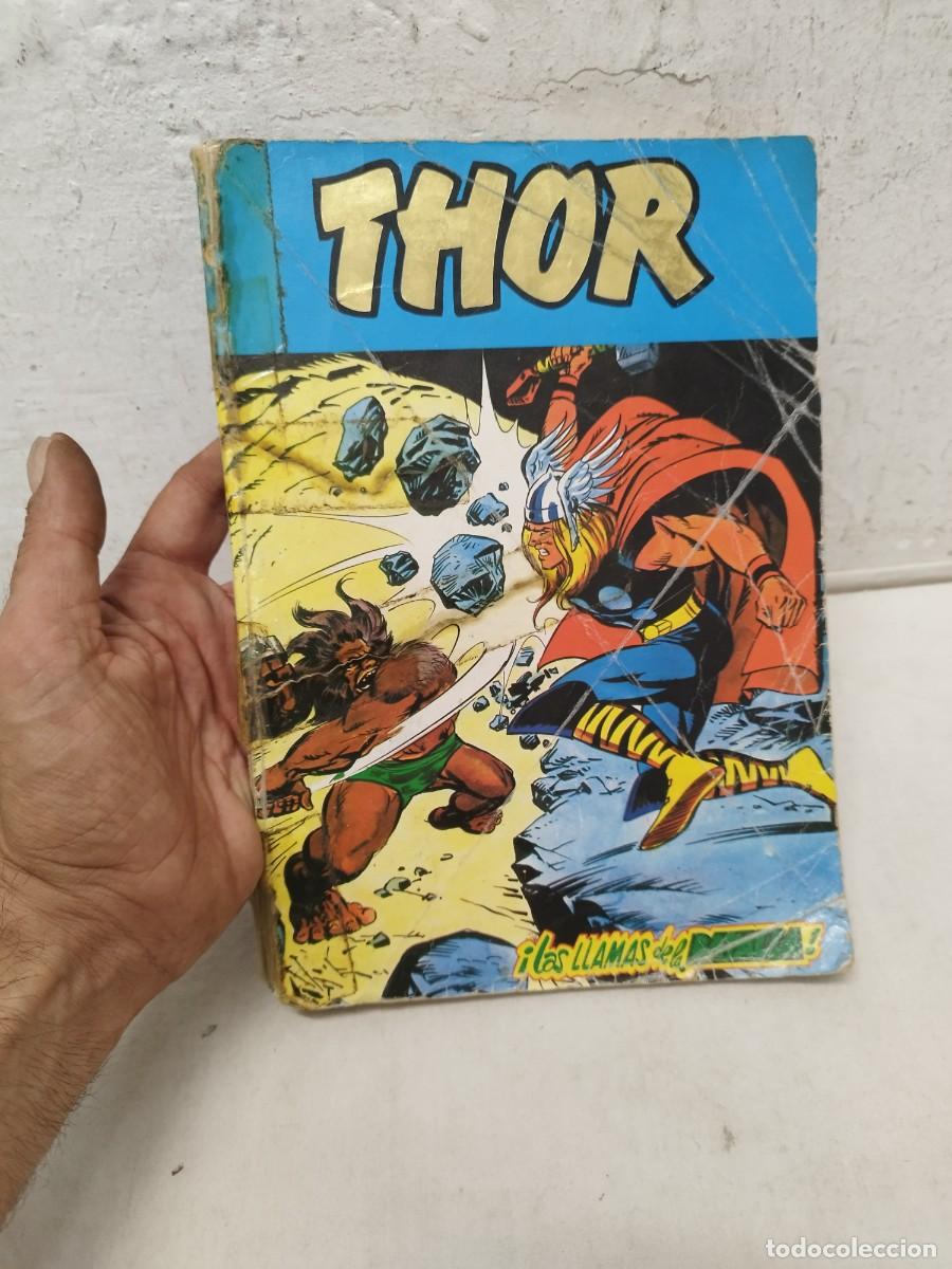 C&oacute;mics: Comic THOR LAS LLAMADAS DE LA BATALLA VERTICE RETAPADO. Falta el primer n&uacute;mero. Estado de las fotos.