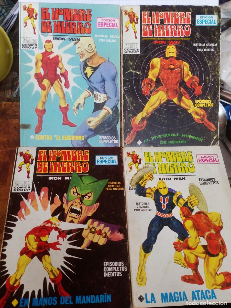 C&oacute;mics: EL HOMBRE DE HIERRO. VERTICE. COMPLETA 32 COMICS 1969