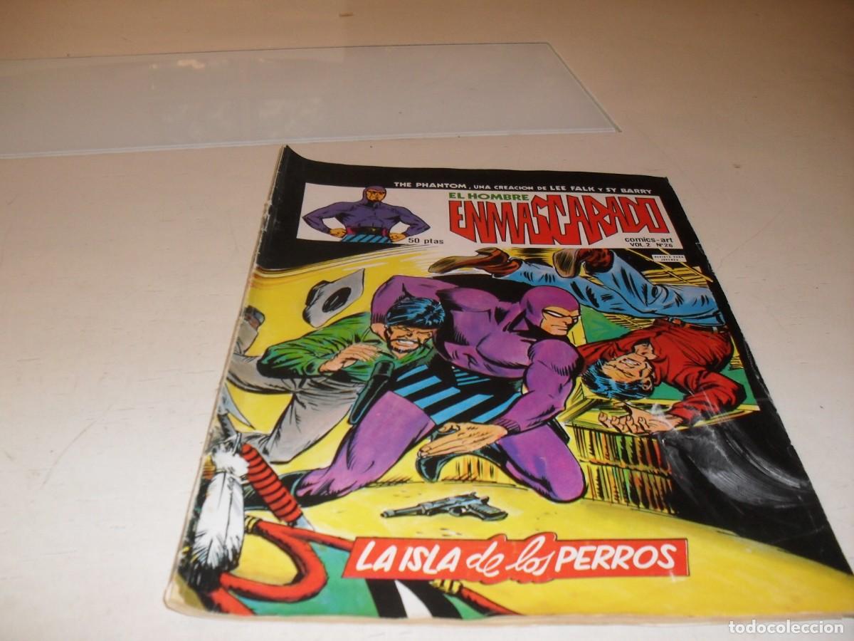 C&oacute;mics: EL HOMBRE ENMASCARADO VOL 2 N&ordm; 26,DE 43,LA ISLA DE LOS PERROS.VERTICE,1981