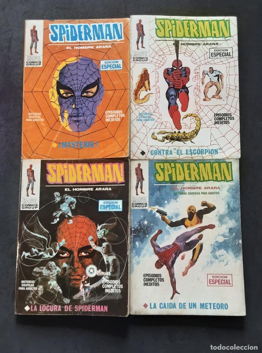 C&oacute;mics: SPIDERMAN V1 # EDICIONES VERTICE 1969 # LOTE DE 14 NUMEROS # LOPE ESPI