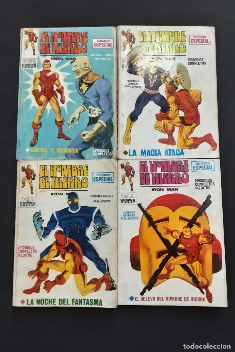 C&oacute;mics: EL HOMBRE DE HIERRO V1 # EDICIONES VERTICE 1969 # LOTE DE 10 NUMEROS # LOPEZ ESPI