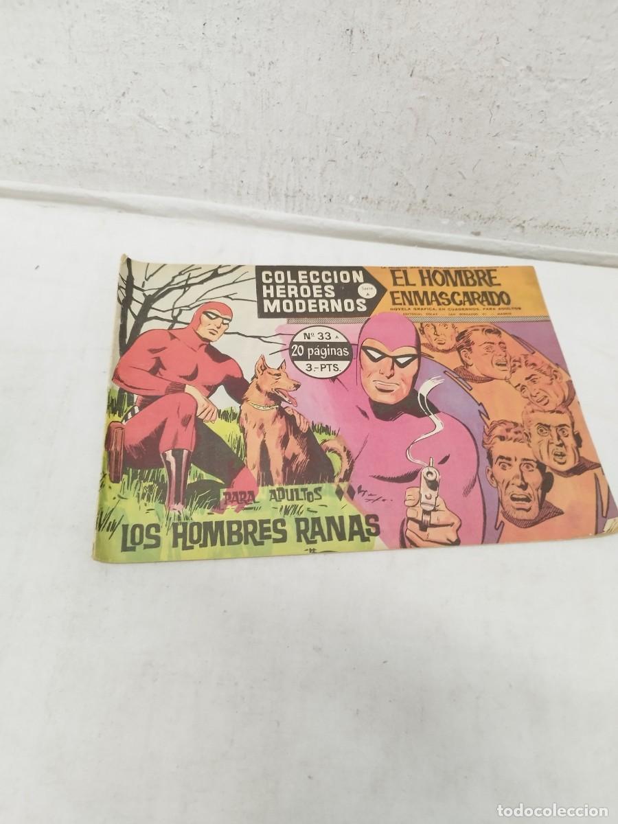 C&oacute;mics: Comic El hombre enmascarado, los hombres rana. N&ordm; 33.