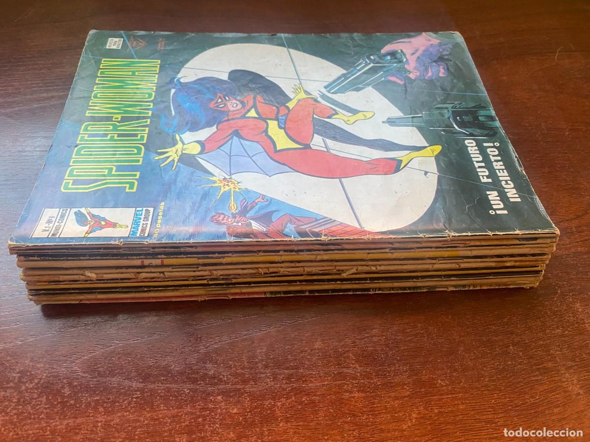 C&oacute;mics: Spider-Woman Vol. 1 Ediciones V&eacute;rtice 1979 - 1980, Colecci&oacute;n completa 12 Tomos.