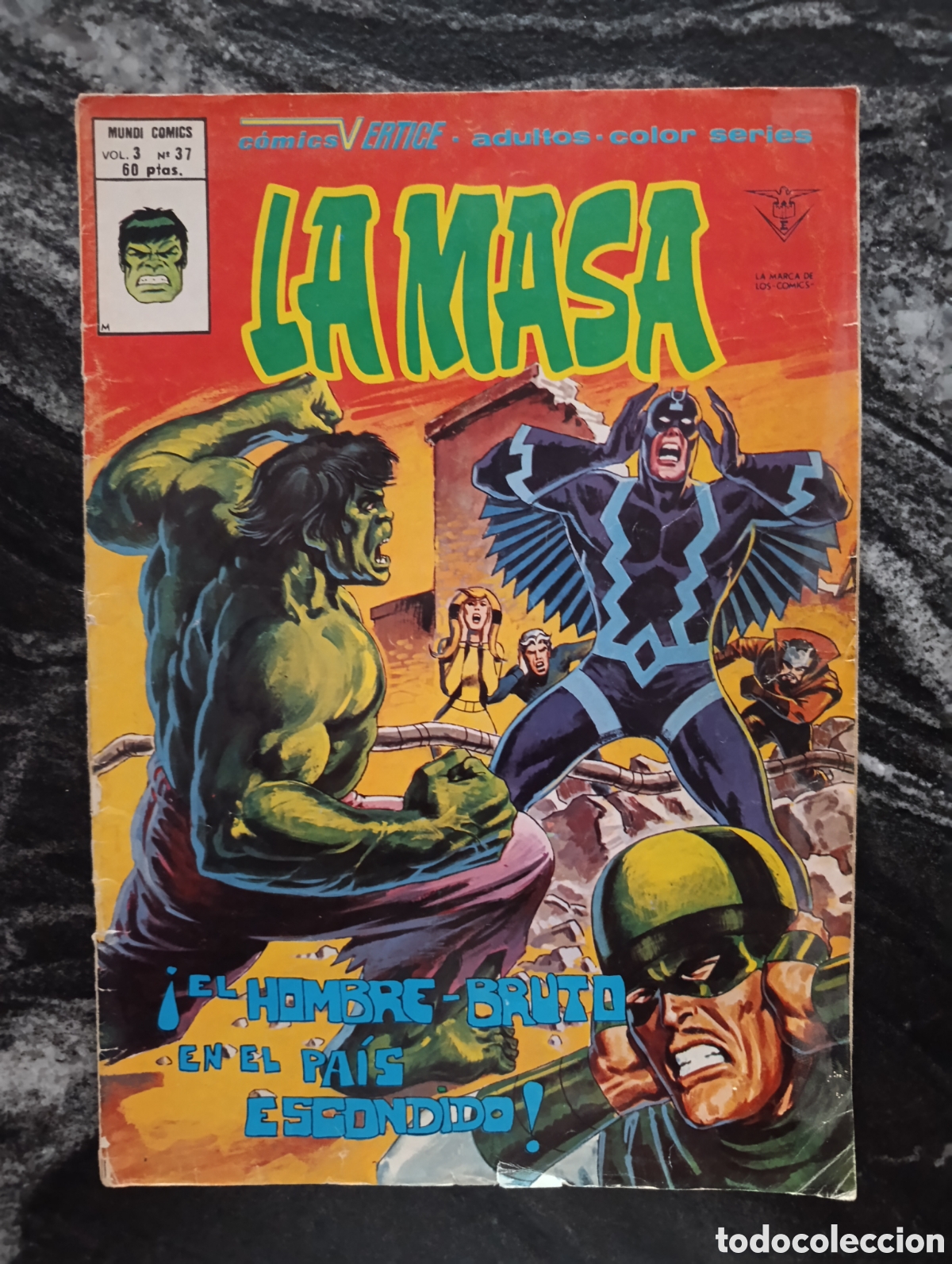 C&oacute;mics: LA MASA. VOL 3. N. 37. V&Eacute;RTICE