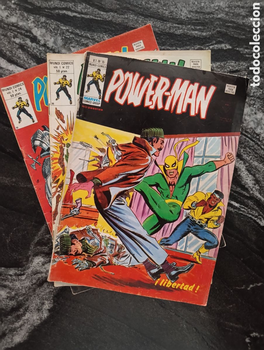 C&oacute;mics: POWER-MAN. VOL1 NS 15,22 Y 24 - Foto 1