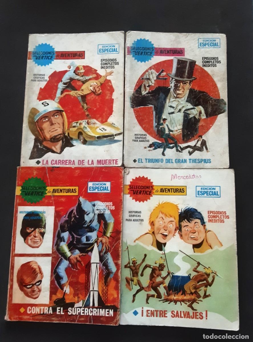 C&oacute;mics: SELECCIONES VERTICE V1 # EDICIONES VERTICE 1969 # LOTE DE 10 NUMEROS # LOPEZ ESPI