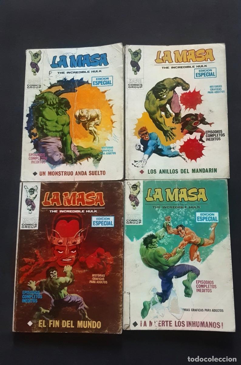 C&oacute;mics: LA MASA V1 # EDICIONES VERTICE 1969 # LOTE DE 13 NUMEROS # LOPEZ ESPI