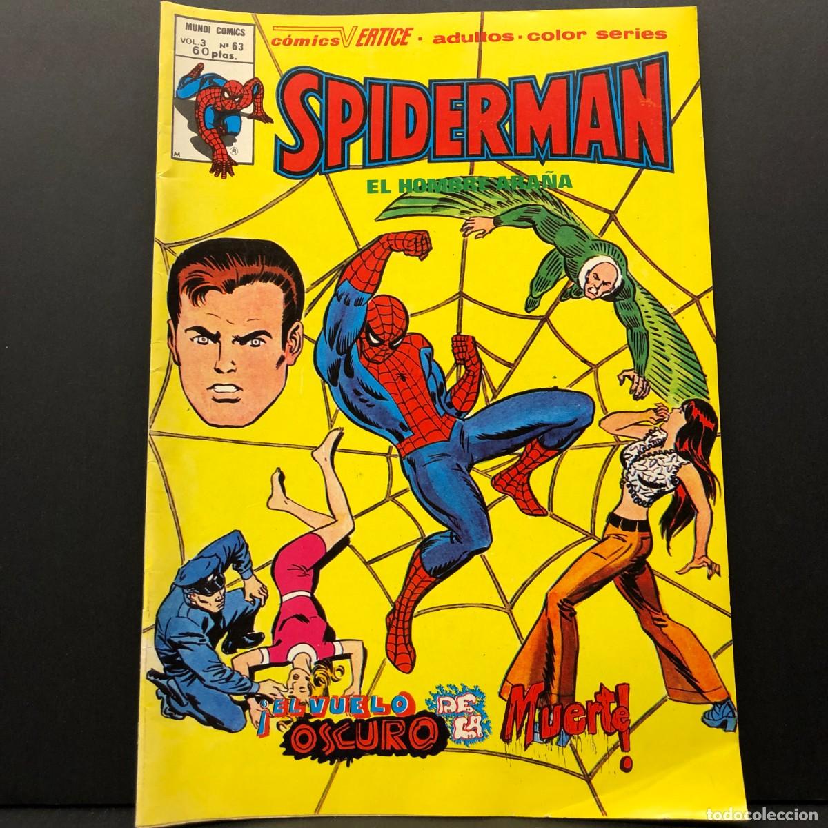 C&oacute;mics: SPIDERMAN - EL HOMBRE ARA&Ntilde;A - MUNDI COMICS - VOL. 3 - N&ordm; 63 - C&Oacute;MICS VERTICE - ADULTOS / 261
