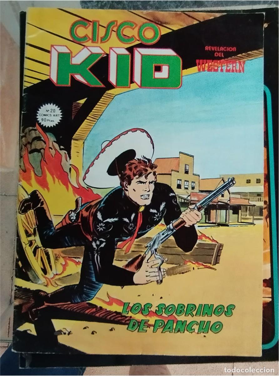 C&oacute;mics: CISCO KID COMICS ART 20 LOS SOBRINOS DE PANCHO VERTICE 1980