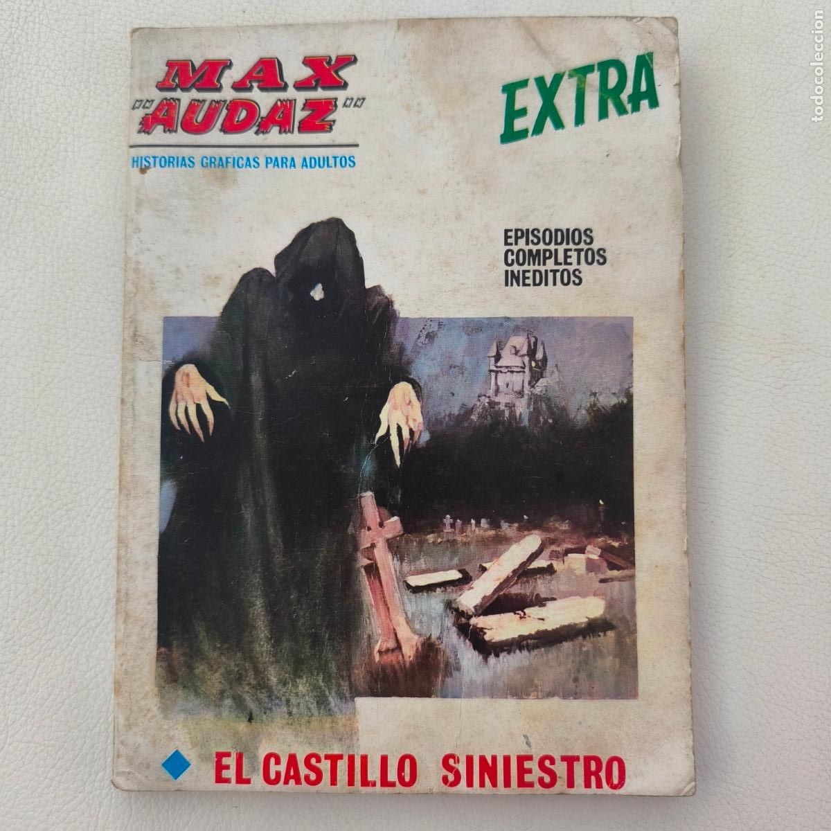 C&oacute;mics: MAX AUDAZ 21 EL CASTILLO SINIESTRO TACO EDICIONES VERTICE 1969 - Foto 1