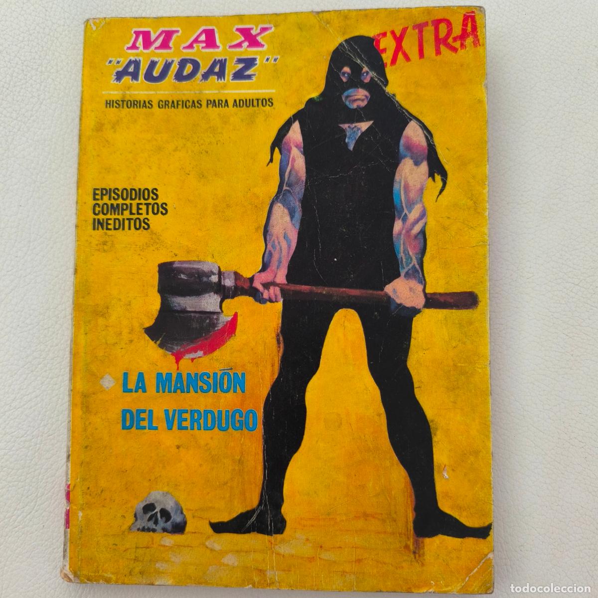 C&oacute;mics: V&Eacute;RTICE VOL. 1 MAX AUDAZ N&ordm; 13. 1968. 25 PTS. LA MANSI&Oacute;N DEL VERDUGO. DIF&Iacute;CIL.