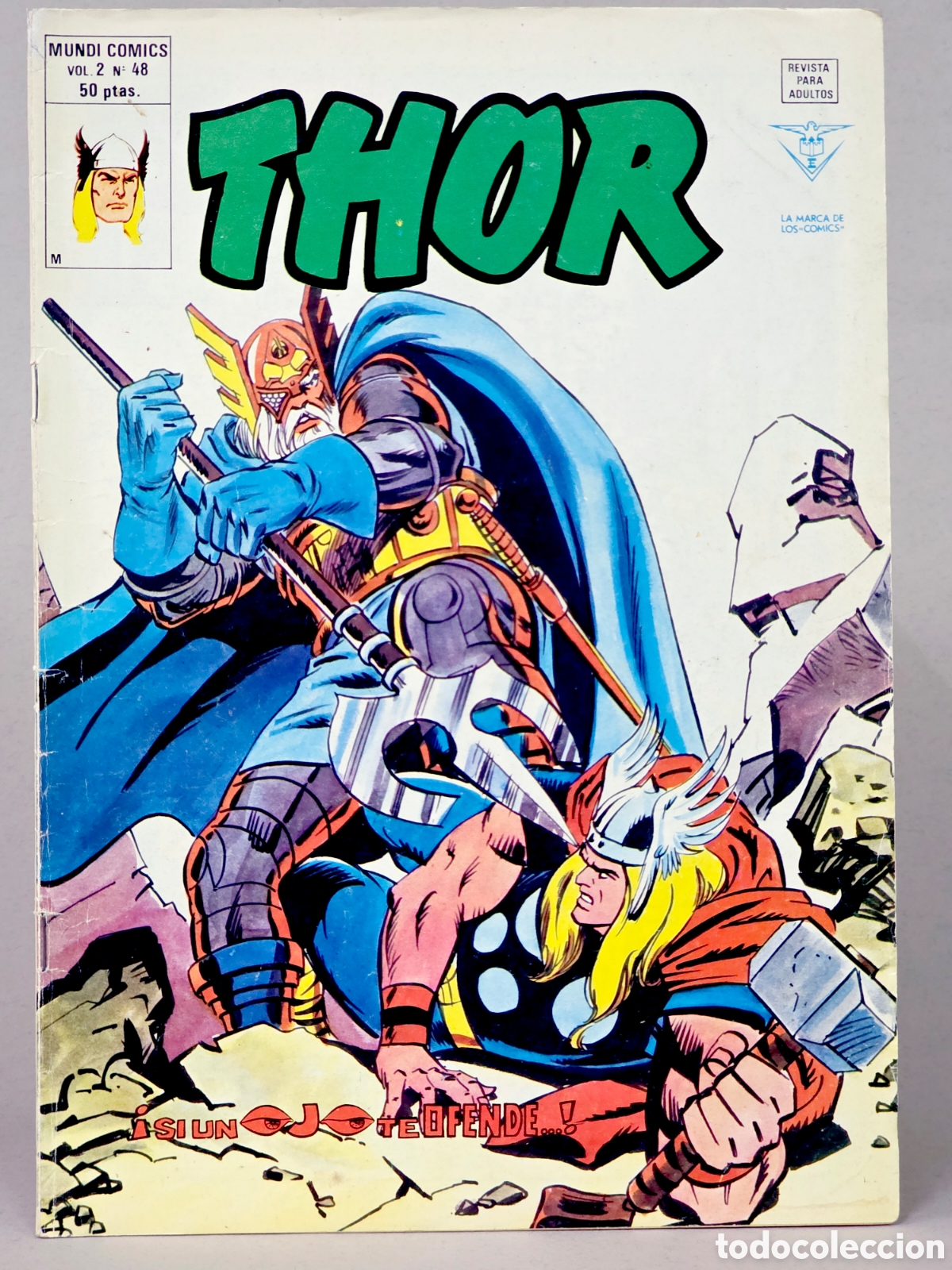 C&oacute;mics: C&Oacute;MIC THOR 48 SI UN OJO TE OFENDE VOL.2 VERTICE MARVEL NORMAL/BUEN ESTADO