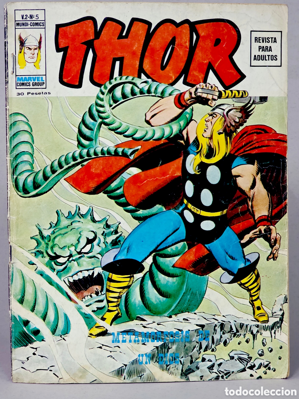 C&oacute;mics: C&Oacute;MIC THOR 5 METAMORFOSIS VOL.2 VERTICE MARVEL NORMAL ESTADO