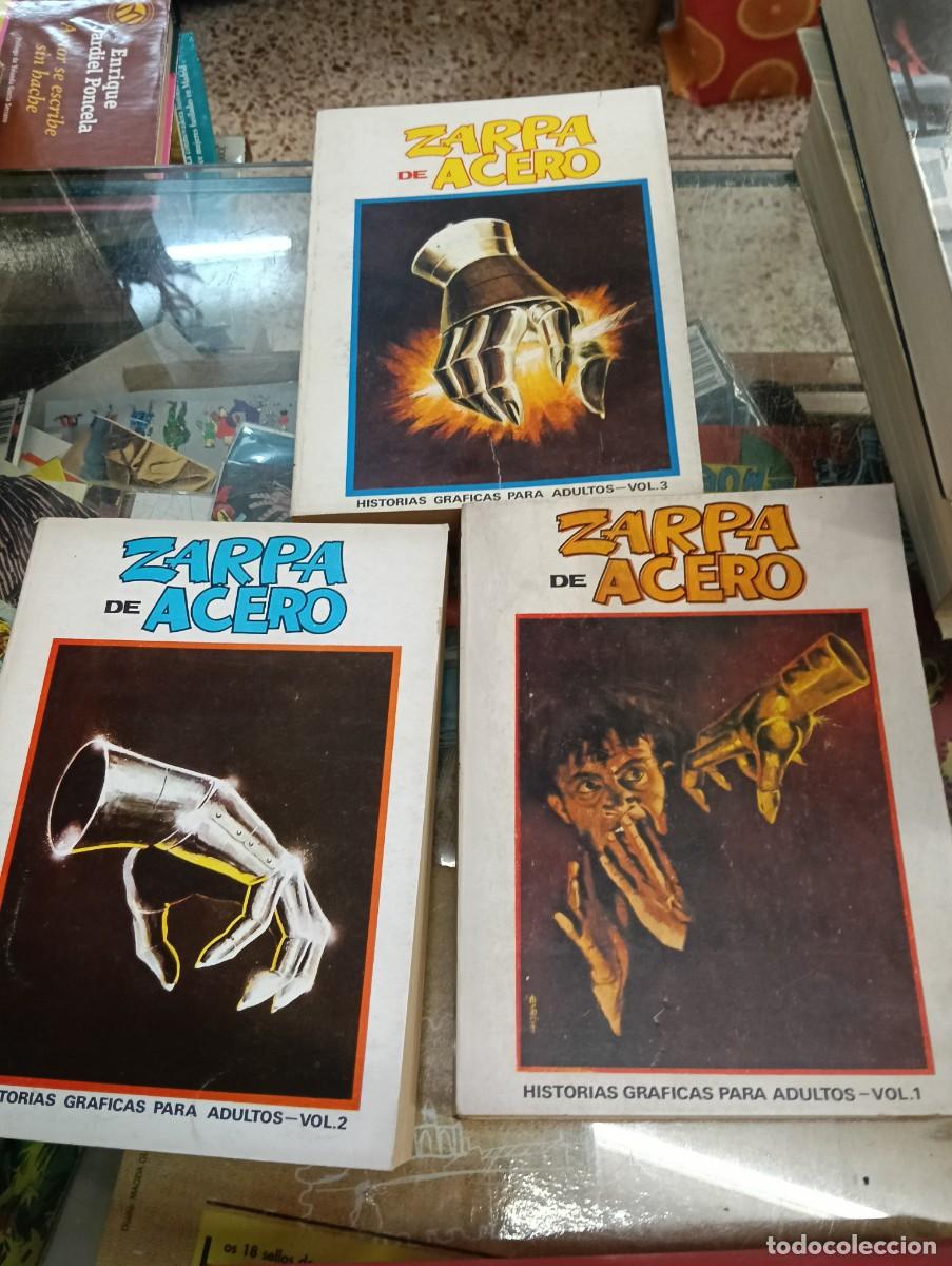 C&oacute;mics: ZARPA DE ACERO EXTRA TRES VOLUMENES