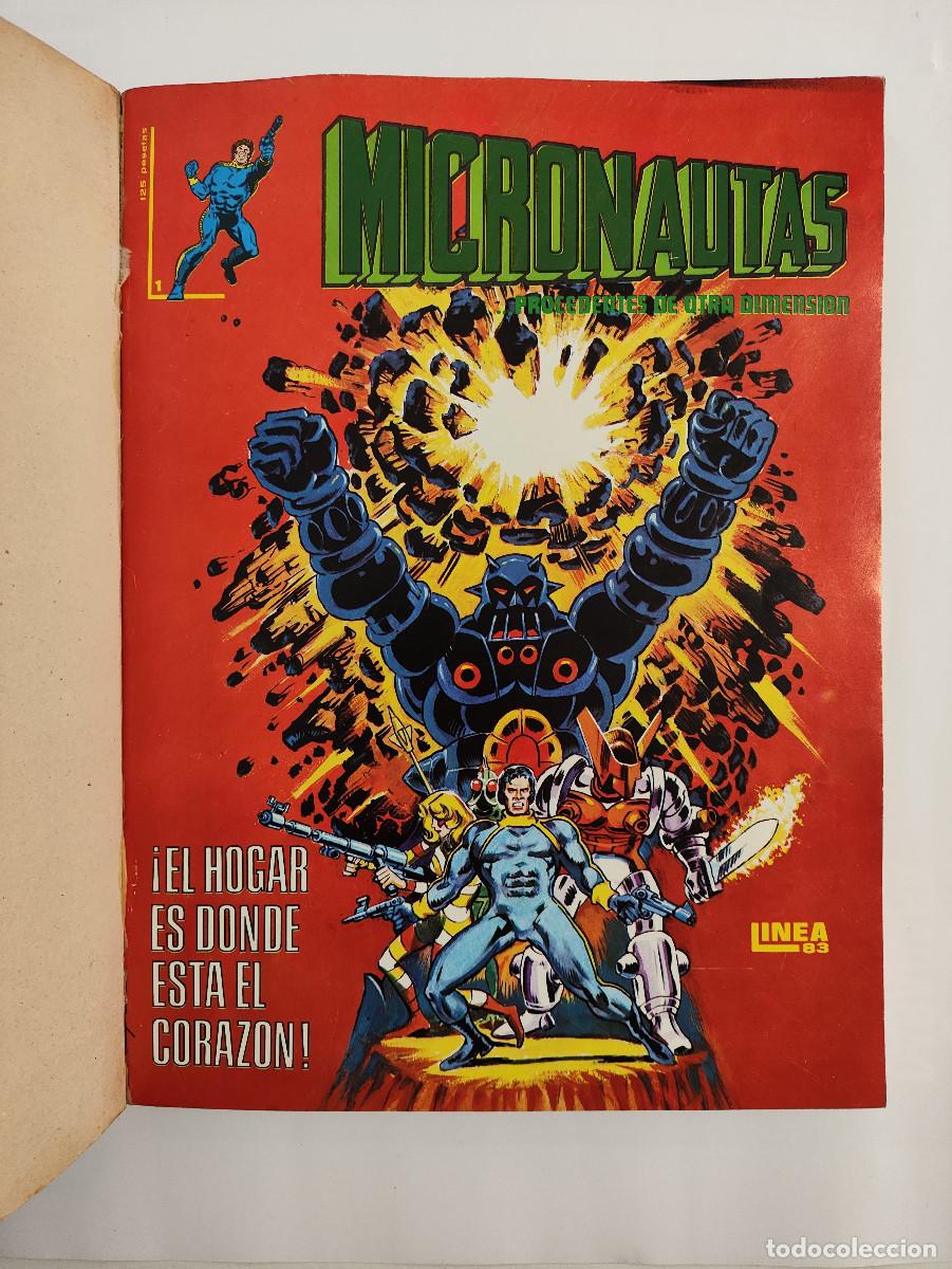 C&oacute;mics: Retapado Micronautas 1 al 5 &ndash; Ediciones Surco 1983 - Foto 4