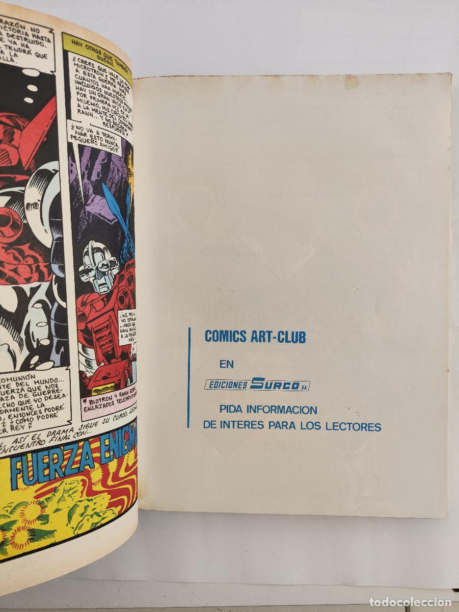 C&oacute;mics: Retapado Micronautas 1 al 5 &ndash; Ediciones Surco 1983 - Foto 6