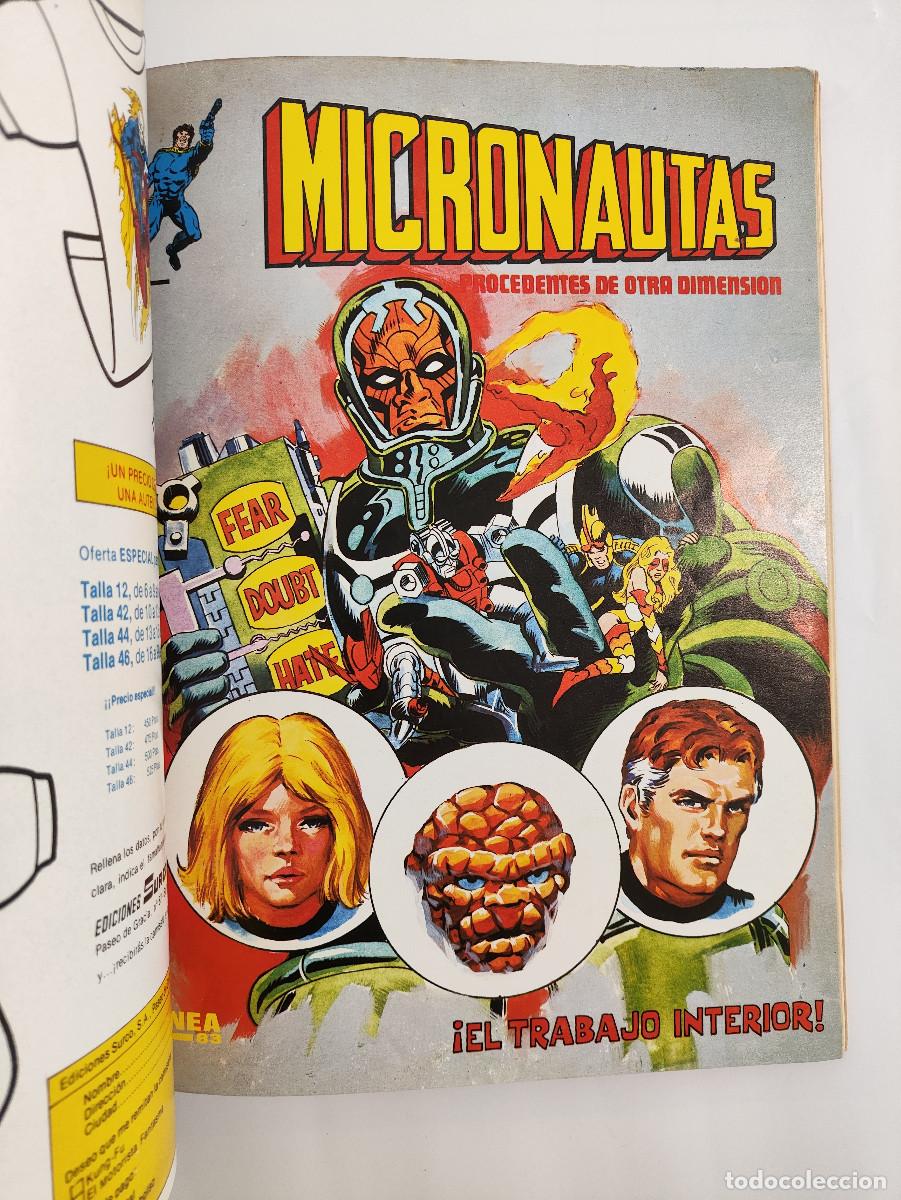 C&oacute;mics: Retapado Micronautas 1 al 5 &ndash; Ediciones Surco 1983 - Foto 7