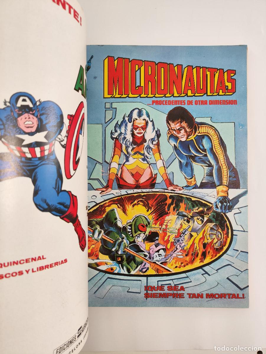 C&oacute;mics: Retapado Micronautas 1 al 5 &ndash; Ediciones Surco 1983 - Foto 8