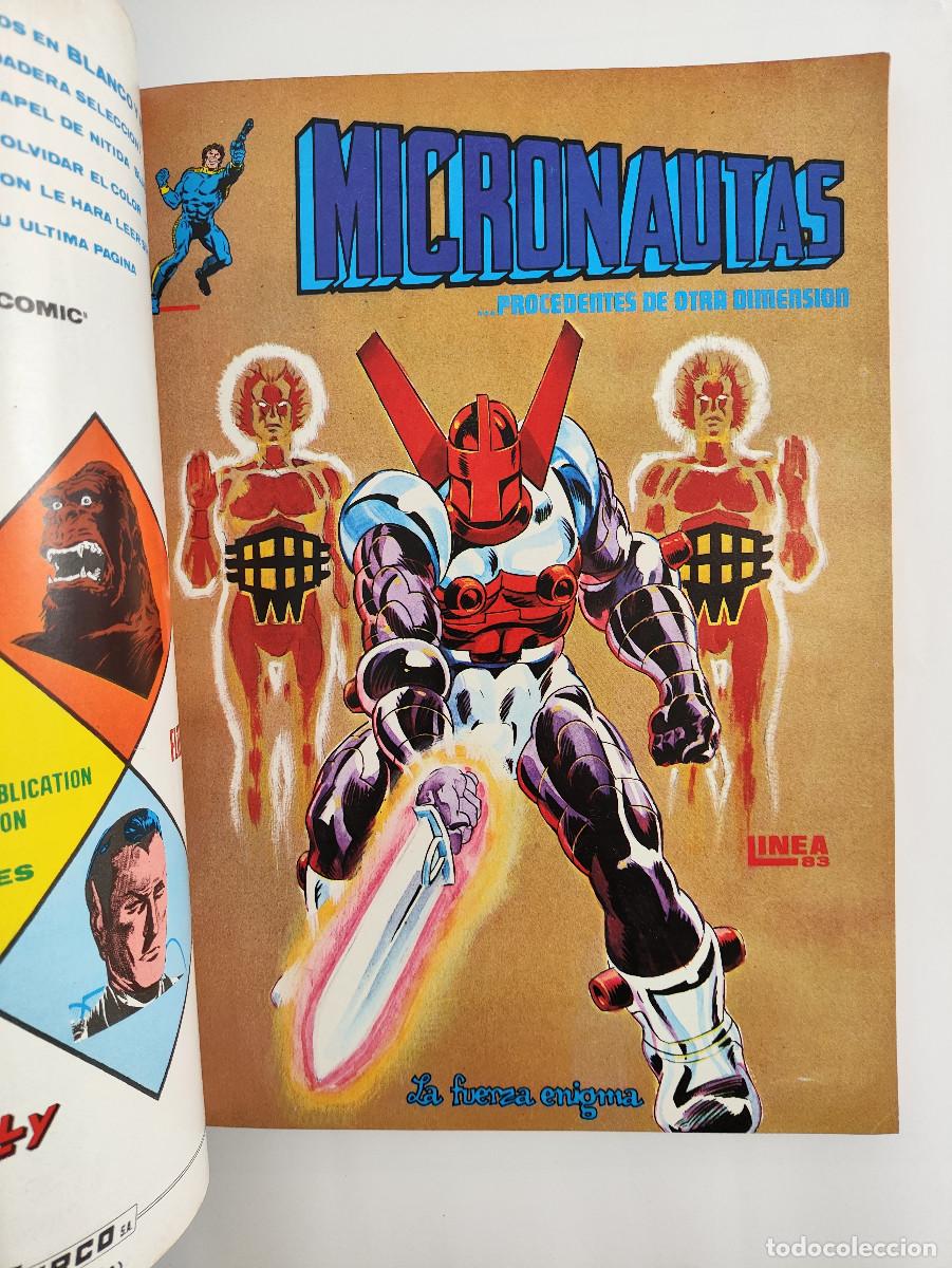 C&oacute;mics: Retapado Micronautas 1 al 5 &ndash; Ediciones Surco 1983 - Foto 10
