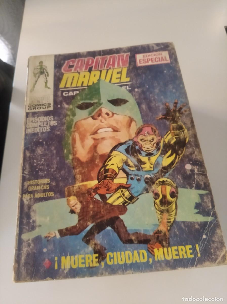 C&oacute;mics: (VERTICE -V.1) CAPITAN MARVEL-N&ordm;: 3 - MUY USADO.-