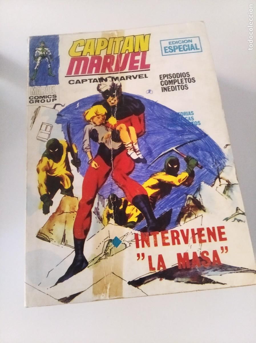C&oacute;mics: (VERTICE -V.1) CAPITAN MARVEL-N&ordm;: 8 - REGULAR ESTADO.-