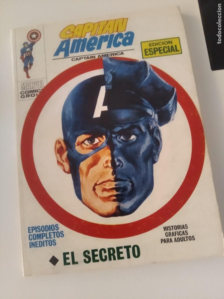C&oacute;mics: (VERTICE -V.1) CAPITAN AMERICA - N&ordm;: 19 - EXCELENTE!!