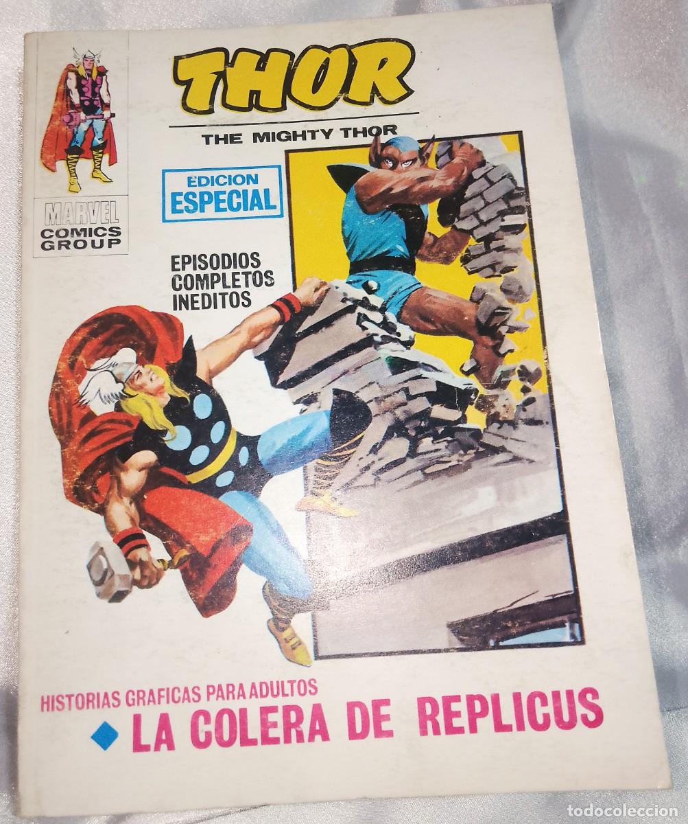 C&oacute;mics: THOR N&ordm; 7 VERTICE 1969 ORIGINAL DIFICIL- MUY BIEN-LEER DESCRIPCION Y VER FOTOS